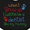 thumbnail image 4 of Inktastic Dentist Like Mommy Boys or Girls Baby Bib, 4 of 4