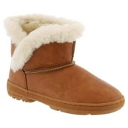 Bearpaw Women's Heidi Snow Boots Brown Suede Sheepskin 12 M