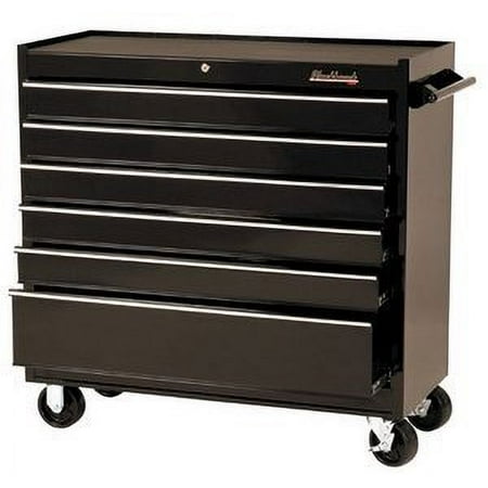 BLACKHAWK 94106R CABINET 41" 6 DRAWER BLK
