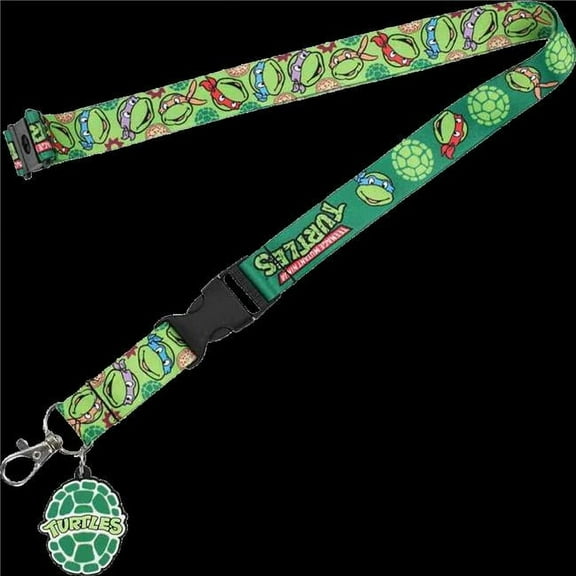 Lanyard with Rubber Charm, Green