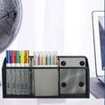 thumbnail image 4 of Magnetic Mesh Pen Holder,Mesh Stainless Steel Pen Basket,Casewin 3 Compartments Magnetic Pencil Holder for Whiteboard Refrigerator Locker Home Office, Large, 10.5", 4 of 7