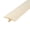 Almond, variant on Outwater Plastic T-molding 1-1/8 Inch Dark Chocolate Brown Flexible Polyethylene Center Barb Tee Moulding 250 Foot Coil