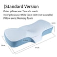 thumbnail image 5 of Ergonomic Memory Foam Cervical Neck Support Pillow - Butterfly Shape for Comfortable Sleep, 5 of 7