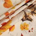 thumbnail image 4 of Maple Leaf Fall Tablecloth Waterproof, Thanksgiving Table Cloth Rectangle, Stain Resistant Fabric Table Cloths for Kitchen Table Party Picnic Dinner Decor (60 x 84 Inch), 4 of 6