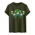 thumbnail image 6 of lcziwo St Patricks Day Hawaiian Shirts for Men Fummy Gnome Print Round Neck Graphic Tee Shirts 2025 Spring Summer Loose Fit Short Sleeve Streetwear Todays Daily Deals,Green,XL, 6 of 6