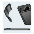 thumbnail image 4 of PANDACO Black Brushed Metal Case for Google Pixel 10 Pro, 4 of 5