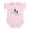 Petal Pink, variant on CafePress - Ear Your Turns Infant Bodysuit - Baby Light Bodysuit, Size Newborn - 24 Months