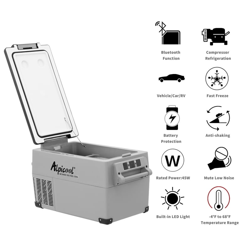 Alpicool CF35 Portable Dual Zone Car Fridge