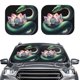 thumbnail image 2 of Balery Snake Holding A Lotus Parasol para parabrisas de coche de 2 piezas | Parasol plegable para parabrisas delantero de coche para la mayoría de sedanes-Large, 2 of 6