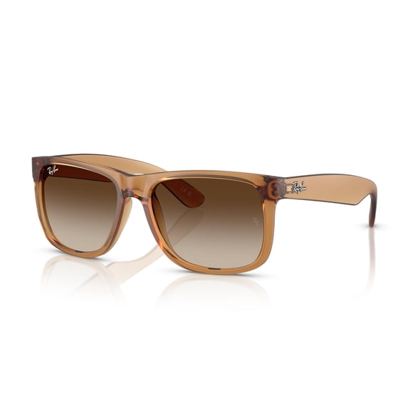 Ray-Ban RB4165F Justin 681413 55MM Rubber Beige/Brown Square Sunglasses for Men