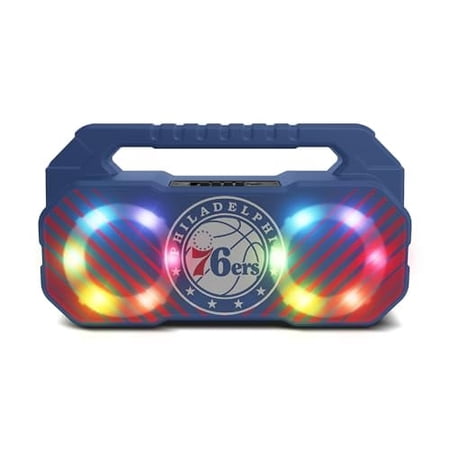 SOAR NBA Wireless BoomBox Speaker with FM Radio – Philadelphia 76ers