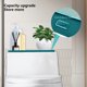 thumbnail image 4 of Bandeja multiusos para grifo de baño con orificios de drenaje - Estante organizador duradero para artículos de tocador y cosméticos, solución de almacenamiento que ahorra espacio para baños, 4 of 7