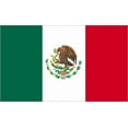 thumbnail image 2 of 5in x 3in Mexican Flag Sticker, 2 of 2