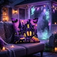 thumbnail image 6 of Halloween Pillow Cover 18x18, Fall Spooky Throw Pillow Case, Soft Polyester Decorative Cushion Cover, Hidden Zipper, Machine Washable for Couch Living Room by MPOISVA, 6 of 6