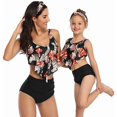 thumbnail image 2 of Family Matching Swimwear Set Mother Daughter Bathing Suits Father Son Swim Trunk Couple Swimsuits Mom M, 2 of 6