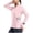 Pink, variant on Upf 50 Long Sleeve Women Hoodie,Uv Sun Protection Shirts for Women,Long Sleeve,Raglan Sleeve,Solid,Lightweight,Orange,L