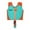 Mint Green, variant on LIIPEE Girls Swimwear Summer Comfort Patchwork Coast Guard Approved Life Vest For Pool Beach Swimming Outdoor Activities Toddler Comfort Buoyancy Life Vest Beachwear,Mint Green,2-3 Years