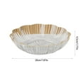thumbnail image 3 of kkbbma jusqu'à 65 % de Rabais Plateau à Fruits Rond - Plateau à Fruits Rond Transparent pour la Maison Plateau à Fruits Secs en Plastique Transparent Plateau à Bonbons Plateau Transparent Facile à Nettoyer Rangement Empilable, 3 of 6