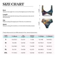 thumbnail image 6 of Honeii Neon Seahorse Underwater Realm Print Women’s Bikini Set,Two Piece Swimsuit Bathing Suits,Stylish High Elasticity Swimwear for Beach and Pool, 6 of 7