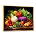 thumbnail image 2 of Designart "Vibrant Food with a Focus on Vegetables III" Food & Beverage Floater Framed Canvas Wall Art, 2 of 7