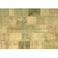 thumbnail image 1 of Ahgly Company Indoor Rectangle Patchwork Brown Transitional Area Rugs, 5' x 7', 1 of 4