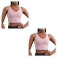 thumbnail image 1 of sweethay Camisola de Yoga para mujer, chalecos de verano para niñas, chaleco con sujetador, accesorio de ropa deportiva Type10 NO10, 1 of 6