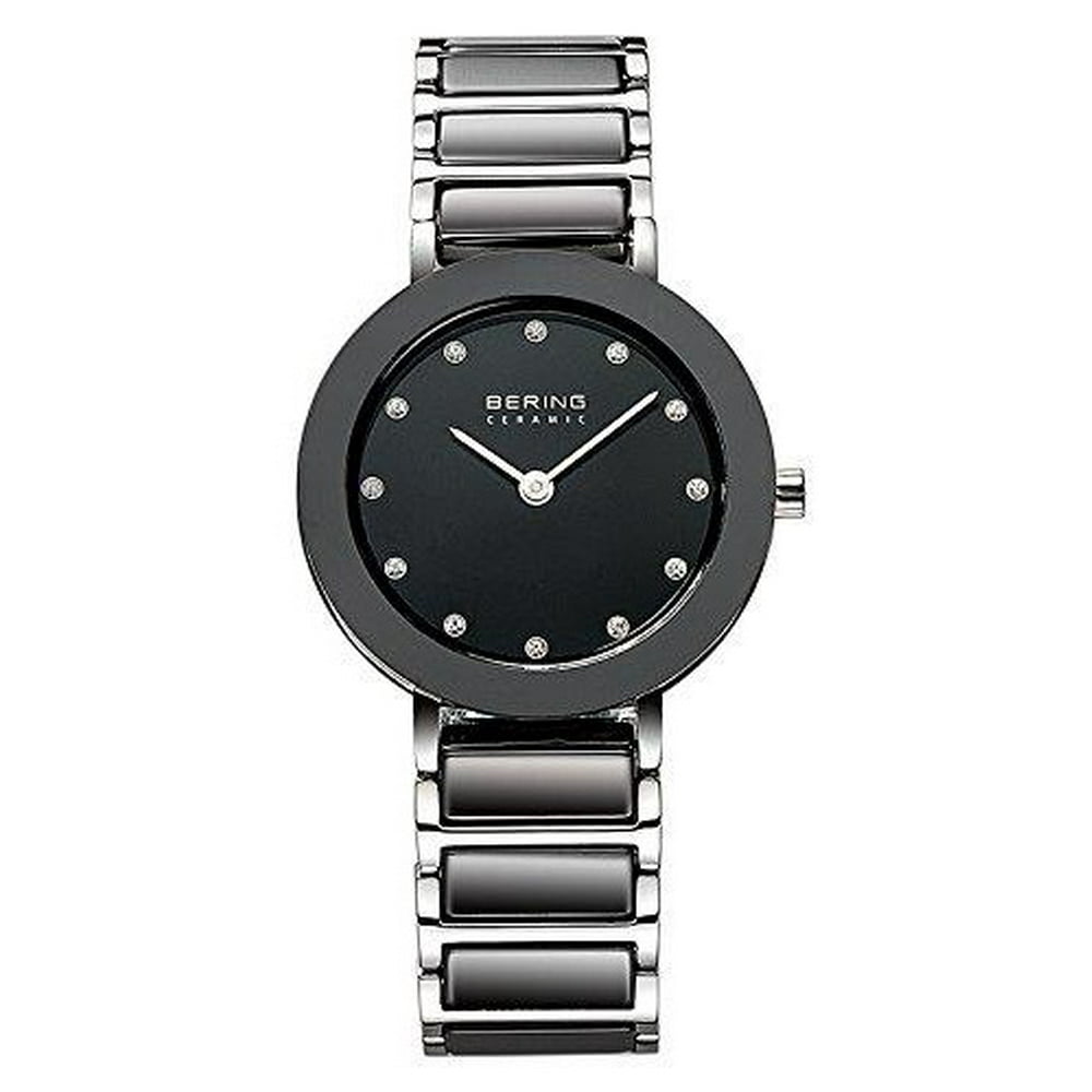 BERING Bering Women's 29mm Black Ceramic Band Steel Case S. Sapphire
