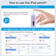 thumbnail image 5 of Lápiz capacitivo DIGIROOT para iPad Fast Charge Palm Rejection, color morado, 5 of 9