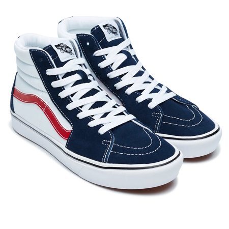 

Vans Comfycush SK8 Hi Tri Tone Men s Classic Skate Shoes Size 11.5