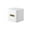 White, variant on PPgejGEK Wall Mount Toilet Paper Holder, Transparent Roll Dispenser Box No Perforation, 14x13.8x13.8cm/5.5x5.4x5.4in, Bathroom Tissue Storage Cabinet, White Pink