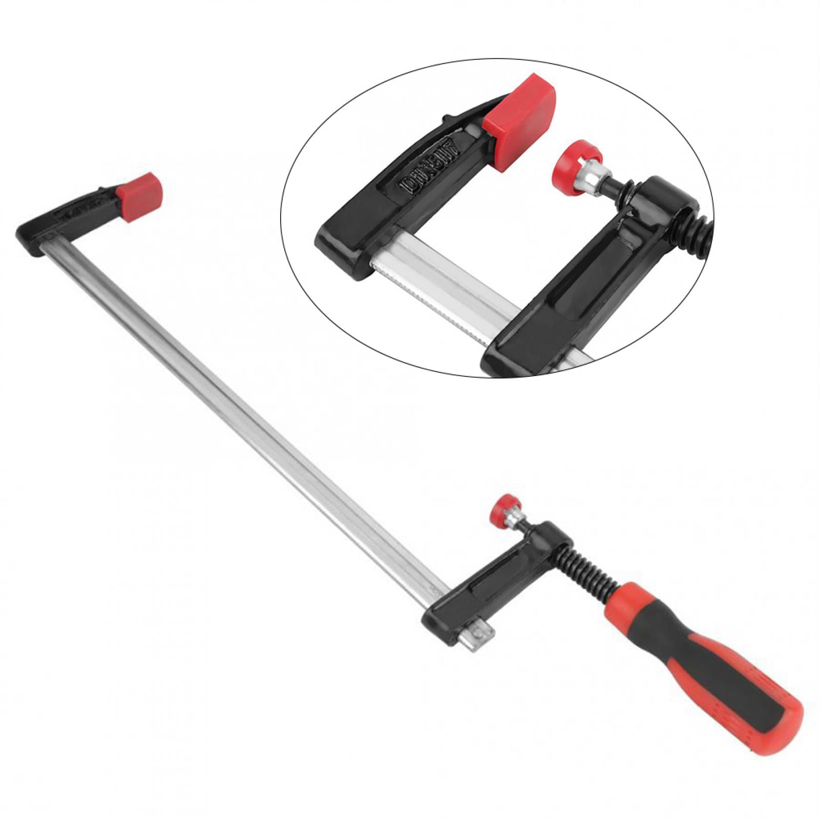 4Pcs Heavy Duty F Clamps Woodworking Bar Clips Quick Slide DIY Hand Tool Kit 50*300mm