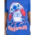 thumbnail image 3 of Stitch Toddler Graphic Americana Crewneck Tee with Short Sleeves, Sizes 12M-5T, 3 of 6