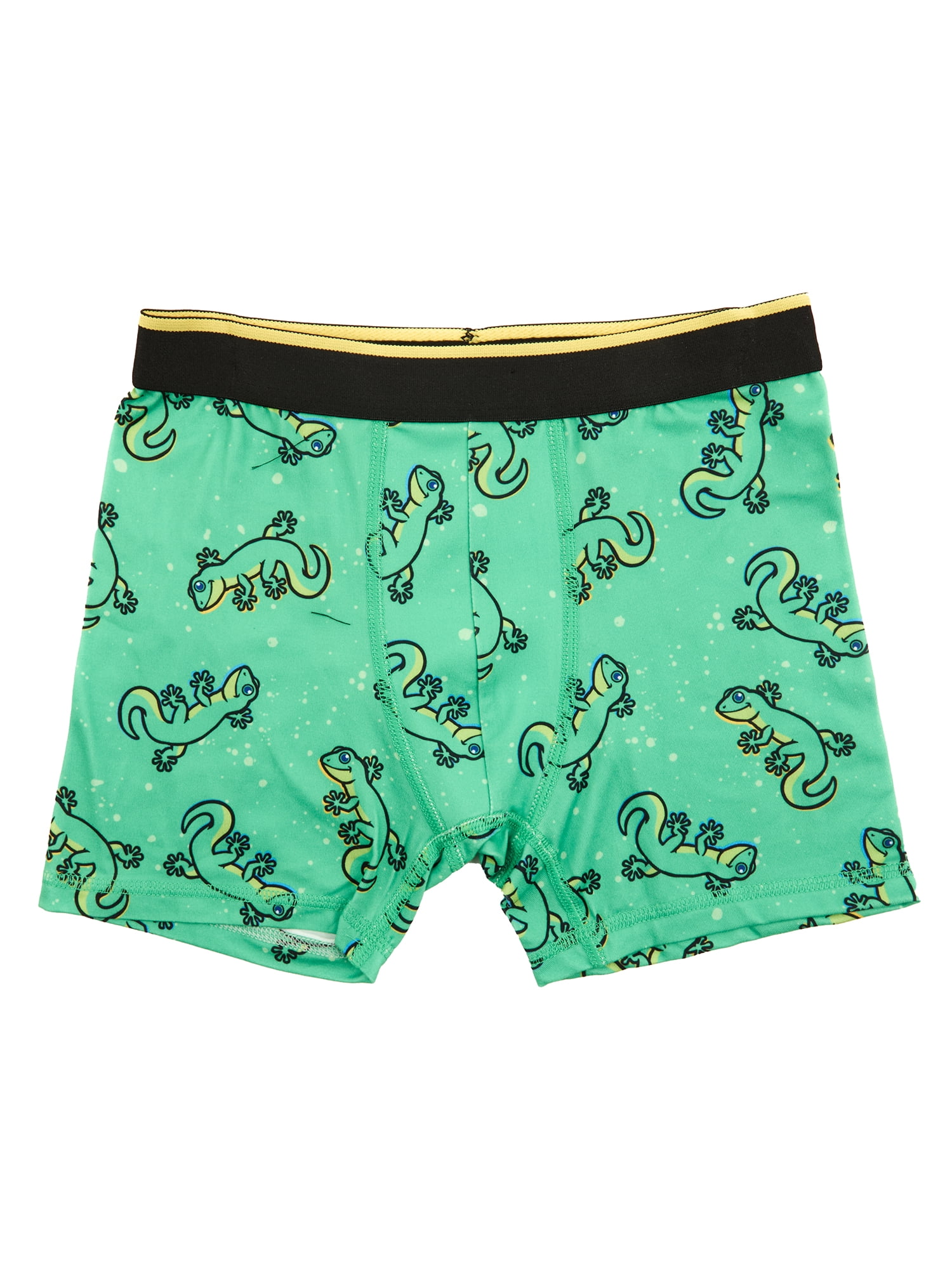 Wonder Nation Boys Boxer Brief Animals Underwear, 4-Pack, Sizes S-XL