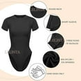 thumbnail image 2 of LELINTA Scoop Neck Bodysuit for Women Seamless Tummy Control Shapewear Thong Sculpting Body Shaper, 2 of 8