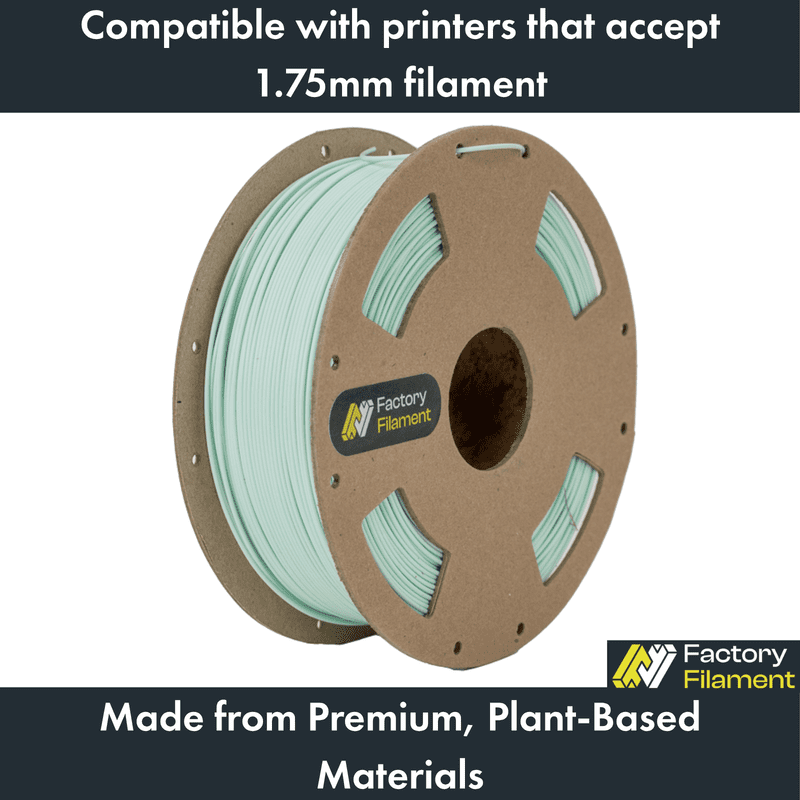 1.75mm Baby Blue PLA 3D Printer Filament, 1 KG Spool, Dimensional Accuracy +/- 0.02 mm, 3D Printing Filament