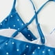 thumbnail image 2 of Gibobby Traje de baño completo mujer Trajes de baño divididos para mujer, traje de baño Sexy ajustado para mujer, traje de baño elegante a la , traje de (Azul,M), 2 of 5