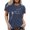 Navy, variant on Womens Athletic Tops Women Running Shirt Athletic Shirts Pack Women V Neck Shirts Shirt Tech T Ladies Long Sleeve Spandex Summer Tops for Leggings Short Blue S