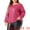 Hot Pink, variant on DARING DIVA Women's Plus Long Sleeve Glitter Sparkly Blouse 1X Hot Pink