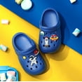 thumbnail image 5 of Kids Garden Clogs Boys Girls Cute Cartoon Astronaut Charms Clogs Toddler Slippers Beach Slip On Shoes Slides Sandals, 5 of 6