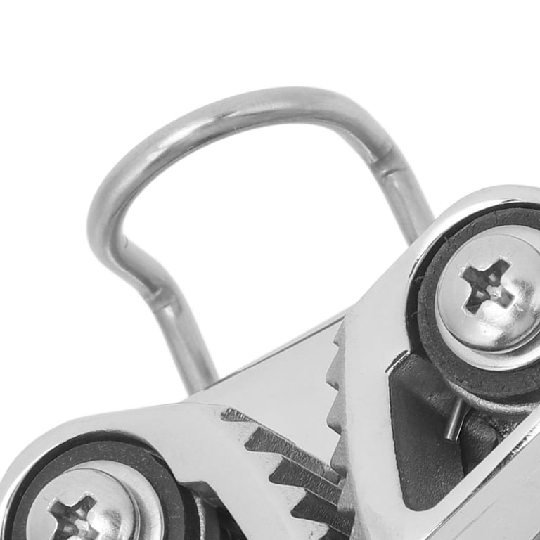 Rope Cleat JTLB Marine Cam Cleat 316 Stainless Steel Fairlead Leading Ring Marine Rope