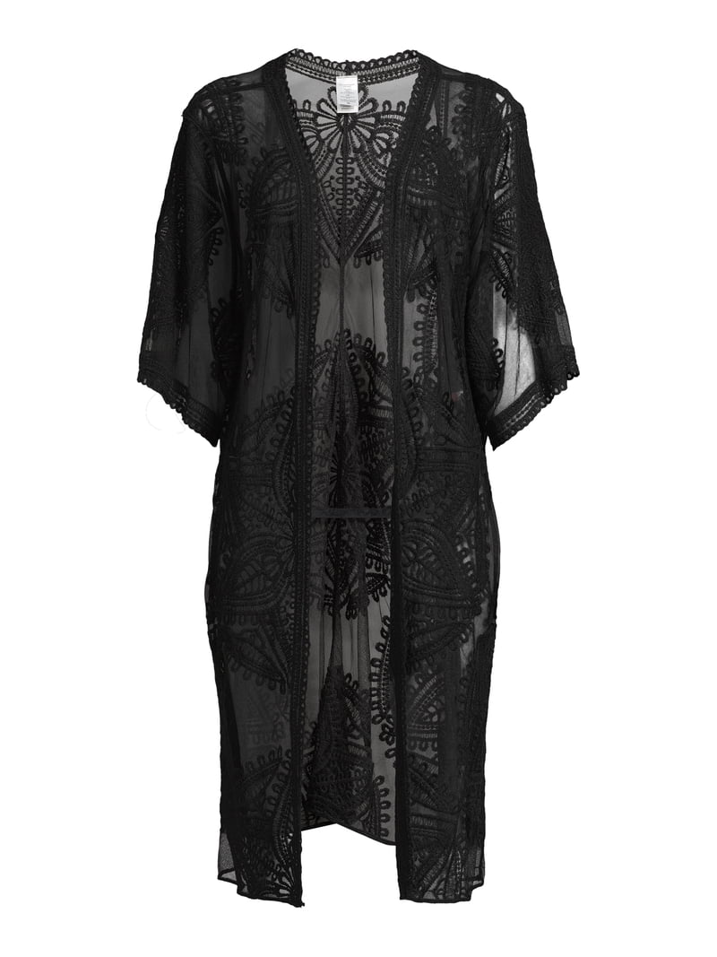 Time and Tru women's Lace Kimono - Layering Piece - L/XL - Walmart.com