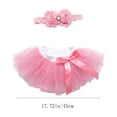 thumbnail image 4 of AuroraX Princess Porch Goose Clothes Set 23" 17 19 inch Chiffon Skirt Porch Goose Outfit Sets Happy Birthday Front Porch Goose Clothes Lawn Garden Decor, 4 of 9