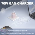 thumbnail image 6 of 70W 65W USB C Fast Charger Compatible with Nintendo Switch 2 Charger/Steam Deck/Deck OLED/ROG Ally/Switch Lite/OLED Power Adapter, 6 of 7