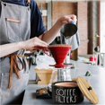 thumbnail image 4 of Stylish Wooden Coffee Filter Holder with Lid, Dust-Proof Storage Caddy for Coffee Bar & Kitchen Counter, 4 of 5
