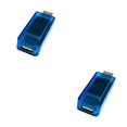 thumbnail image 1 of Sidaley Probador de capacidad de voltaje de corriente USB profesional Detector estable de alta resistencia Detectores de energía móvil Herramienta de Azul 2piezas, 1 of 6