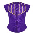 thumbnail image 3 of Chaleco de disfraz de Cosplay Steampunk Medieval renacentista para niños, chaleco de manga corta con cierre de cordones, disfraz de Halloween, 3 of 5