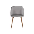 thumbnail image 2 of Silla Rolet nogal Estilo Contemporáneo Color Gris Claro Gaia Herbs Rolet, 2 of 6