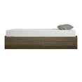 thumbnail image 6 of Ameriwood Home Twin Platform Bed with Drawers, Walnut, 6 of 9