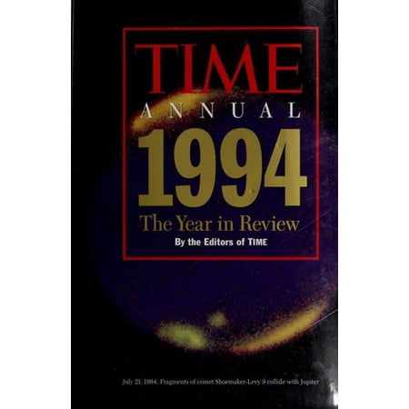 Pre-Owned TIME Magazine Annual 1994 Year in Review (Hardcover) 1883013054 9781883013059