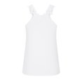 thumbnail image 3 of Jjayotai No Boundaries Tops, Womens Lace Trim Strappy Tank Tops, Loose Casual Sleeveless Shirts, Slim Fit Summer Blouses, V Neck Top for Women White~ S, 3 of 5